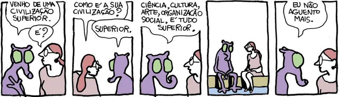 Tirinha da Laerte Coutinho