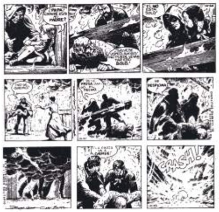 
Imagen  22.  Comic  strip  publicado  por  el  diario  El  Universo los días 3, 4 y 5 de octubre de 1984
