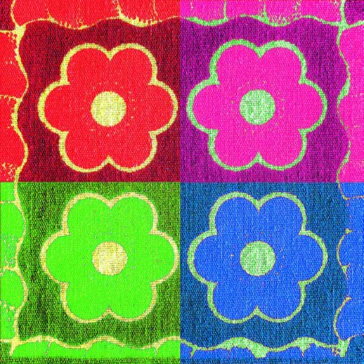 Imagen 8. Fabio Omero. (2016). WARHOL: Flowers series, 1964.