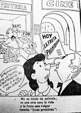 Figura 18. Ricardo Warecki, viñeta para el diario Crónica, Rosario, 20 de noviembre de 1946.