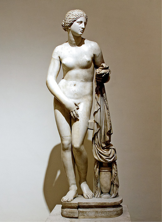 Figure 1. Aphrodite Cnidus (inv. 8619). (Bernardes Ribeiro, 2015). Palazzo Altemps – Rome. 