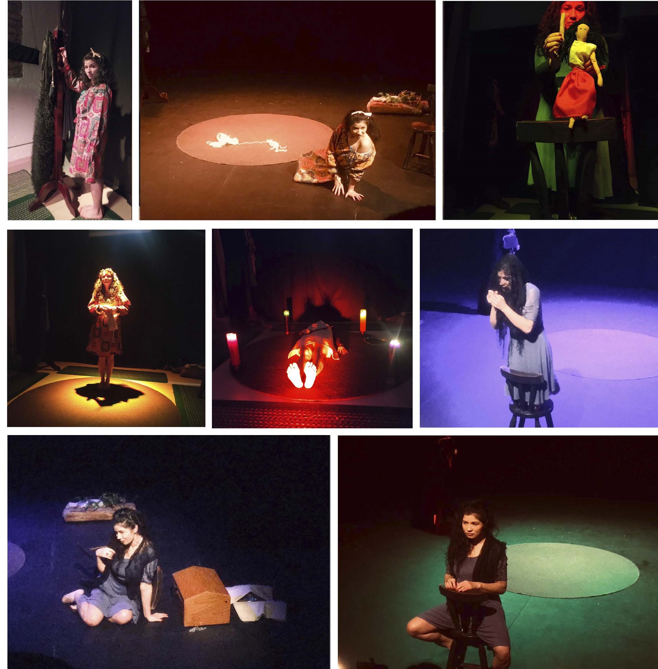 Imagen 6. Registro presencial de Cortejos de bruja. Fotografías por Teatro Vargastejada y Javier Londoño