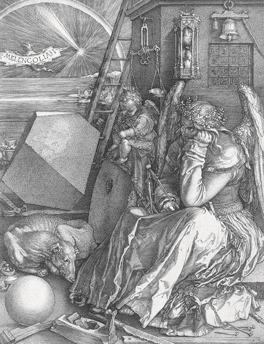 Imagen 1. Durero (1514). Melancolía I.
