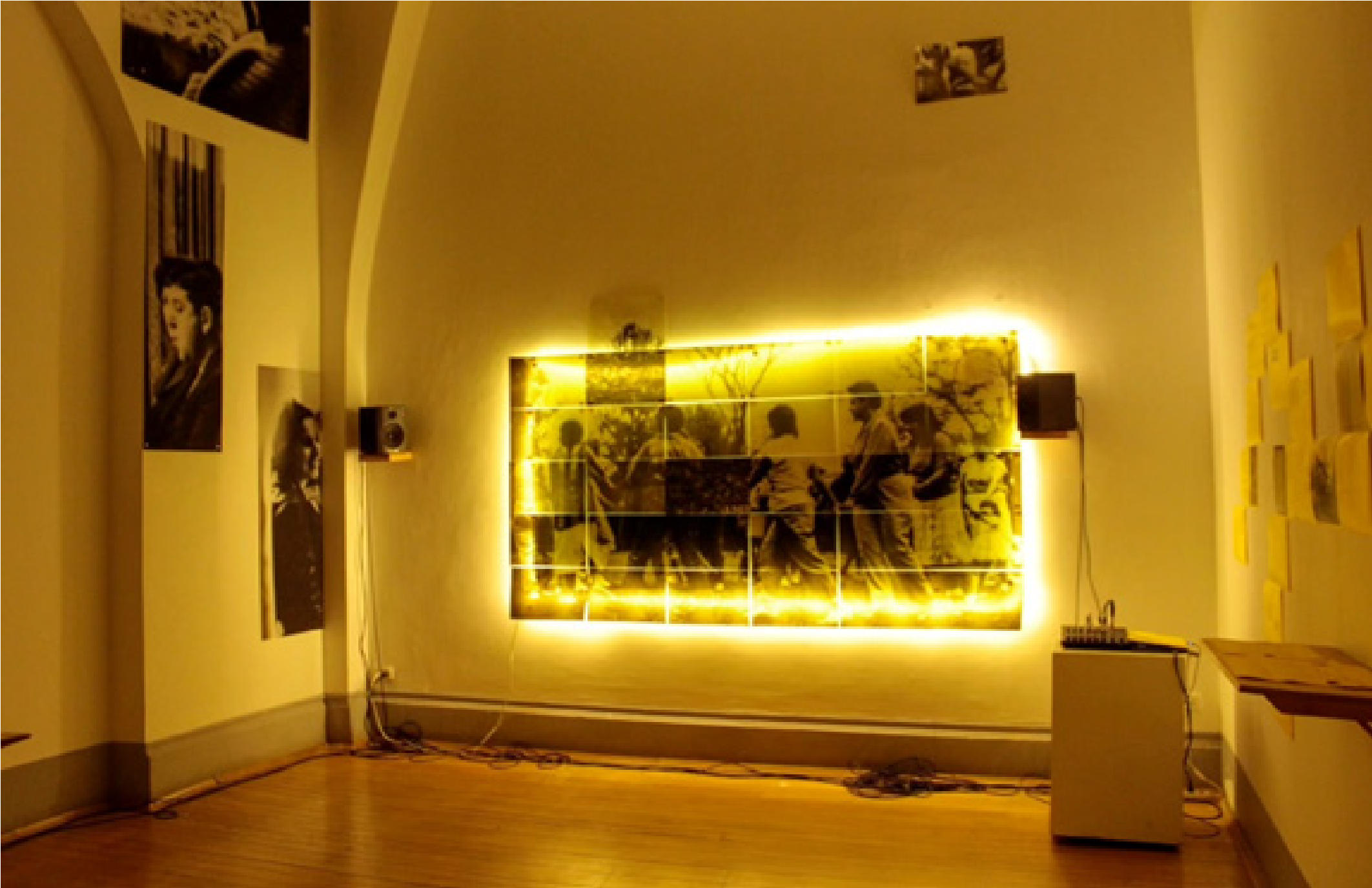 Hay cosas que poner sobre la mesa (2024). María Alejandra Prieto Zambrano, Instalación.
