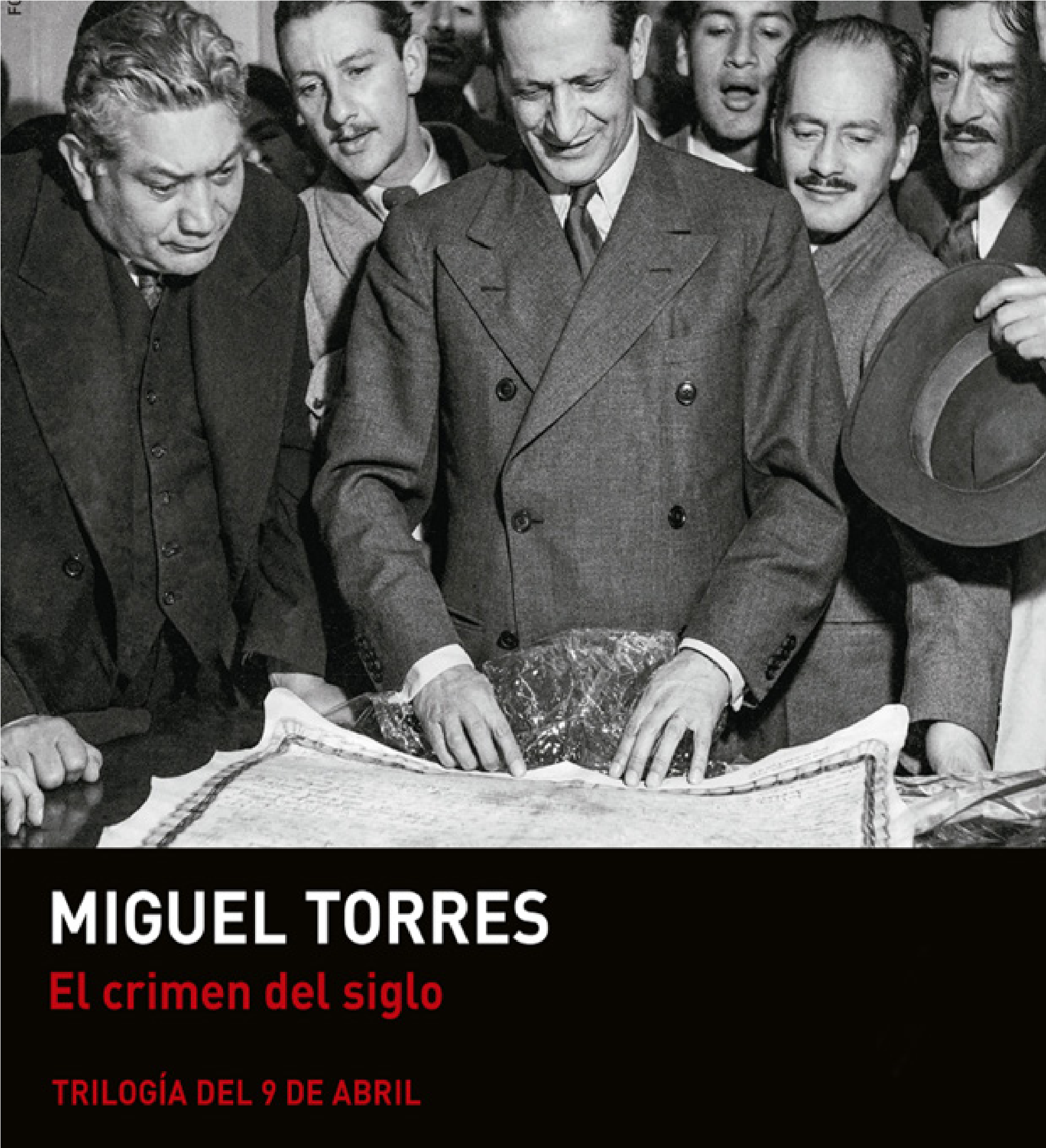 Imagen de portada de El crimen del siglo (2006), de Miguel Torres. Planeta Libros.