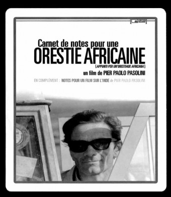 Pier Paolo Pasolini, Orestie africaine, 1970. Imagen  de carátula del DVD