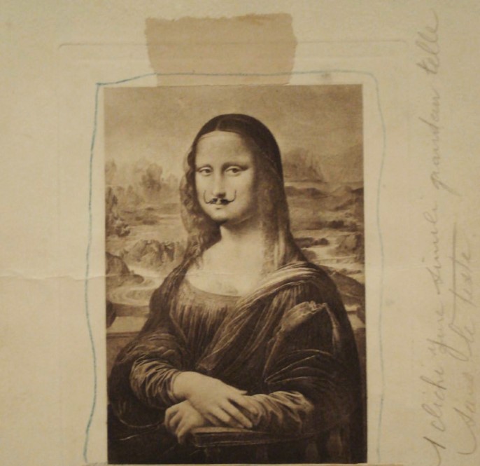 Marcel Duchamp, 1919, LHOOQ
