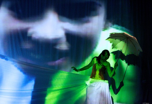 Imagen 3. Muestra de danza, IV año (2012). Arte Danzario, ASAB. Énfasis Interpretación. Fotografía: Carlos Mario Lema.