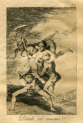 Imagen 1. ¿Dónde está mamá? (Francisco de Goya, 1799) 