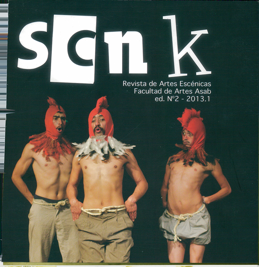 					Ver Vol. 1 Núm. 2 (2013): SCNK Revista de artes escénicas
				